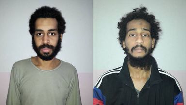 Alexanda Coty (left), Shafi El Sheikh